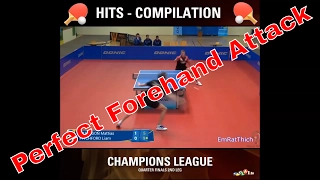 The Perfect Forehand and Backhand Topspin Attack [HD]