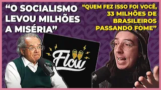 REAGINDO AO PAULO GUEDES NO FLOW PODCAST | Cortes do História Pública