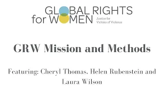 GRW Mission and Methods Webinar