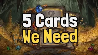 5 Cards We Need in Kobolds & Catacombs - Hearthstone