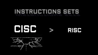 RISC VS CISC - CPU architecture