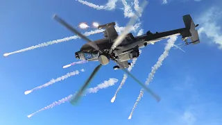 US Pilot Performs Insane Stunt With His Apache Helicopter