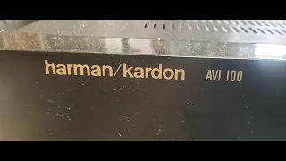 Винтажный ресивер harman kardon  AVI 100  repair