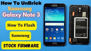 Galaxy Note 3 How To Unbrick & Repair Flash Stock Firmware