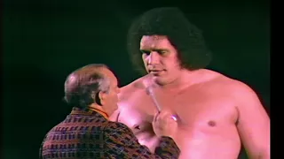 ANDRE THE GIANT CHALLENGES THE SHEIK