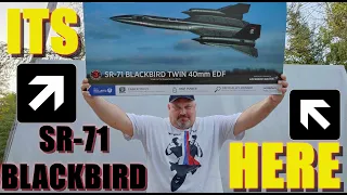 ITS HERE!!! SR-71 Blackbird Twin 40mm EDF RC  jet 4S BNF Unboxing