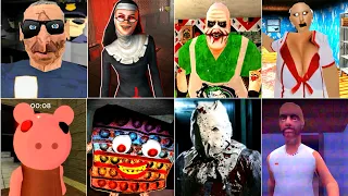 Game Over #48 - Joker Mr Meat - The Twins Police Mod - Evil Nun Maze - Piggy - Nurse Granny - Pop It