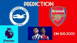 Arsenal vs Brighton, English premier league, prediction