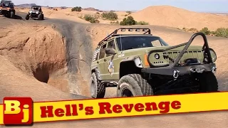 Hell's Revenge Trail in the Hope Floats Jeep