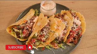 ПРОСТОЙ РЕЦЕПТ ТАКО | эту мексиканскую закуску легко приготовить дома