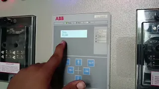 Over Current and Earth Fault Relay Settings -REJ601 ABB