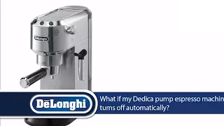 De'Longhi Dedica, EC680: Energy Save Function