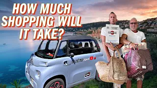 Can you do BIG shop in CITROEN AMI? We drive Italy to find out.🇮🇹