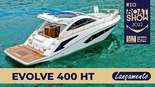 Rio Boat Show 2022: Evolve 360 HT e 400 HT | Cortes Loucos Por Barcos