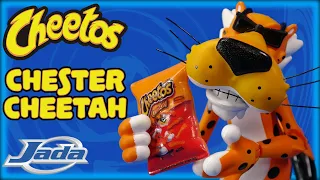 It IS Easy Being Cheesy! Jada Toys Cheetos Chester Cheetah Action Figure Overview #toys #review