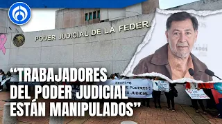 En ningún momento se está violentando la autonomía del Poder Judicial: Fernández Noroña