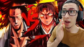 ( YORIICHI SOLOU??) Kenpachi VS. Yoriichi | Combate de Rimas | Part. Teaga [REACT]