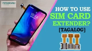 How to use Sim Card Extender? (Tagalog)