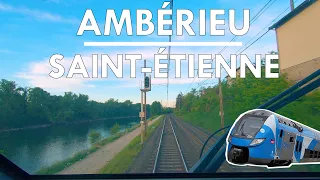 [CAB-RIDE] AMBÉRIEU - LYON-PART-DIEU - SAINT-ÉTIENNE en UM de Régio2N