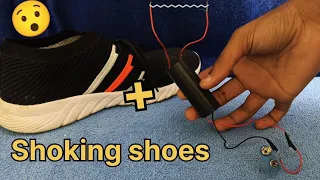 How to make electric shoose. with high voltage generator science project Mr Creator Vishv