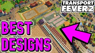 BEST Train Network Design Tips Early Game Transport Fever 2 (WAR Series)