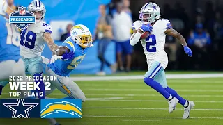 Dallas Cowboys Top Plays vs. Los Angeles Chargers | 2022 Preseason Week 2