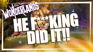 HE F**KING DID IT!! - Tiny Tina's Wonderlands | Torgue Reaction (Spoilers)