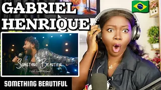GABRIEL HENRIQUE - SOMETHING BEAUTIFUL REACTION!!😱 || MY SHOCK ABSORBER RUIN🤯