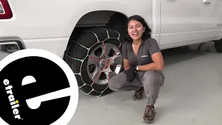 etrailer | Titan Chain Cable Snow Tire Chains Installation - 2022 Ram 1500