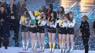 161008 트와이스 (TWICE) 엔딩(ending) 폭죽소리에깜놀 [전체]직캠 Fancam (코리아 뮤직 웨이브) by Mera