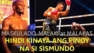 Maskulado, Malaki at Malakas na Canadian Boxer, Hindi Kinaya ang Pinoy na si Sismundo.