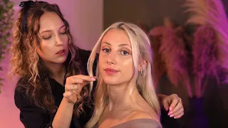 ASMR Perfectionist Hair Perfecting | Finishing Touches, Hair & Make up Fixing (lo-fi sound)