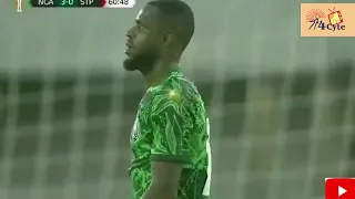 VICTOR OSIMHEN |  HATRICK | NIGERIA VS SAO TOME & PRINCIPE 6-0 AFCON QUALIFIERS