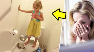 Mother cries after discovering what her daughter was doing in the bathroom in secret