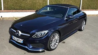 JE TEST UNE MERCEDES C220D CABRIOLET  (je me fait interpeller en pleine vidéo).