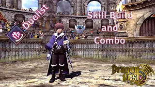 Duelist Skill Build and Combo - Dragon Nest SEA