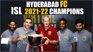 Hyderabad FC Wins Indian Super League Trophy 2021-22 || Hybiz tv