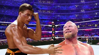 FULL SEGMENT - WWE 2k23 Brock Lesnar vs Jean Claude Van Damme