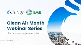 Air Sensor Network Design: DENR-EMB & Clarity Philippines Clean Air Month Webinar Series