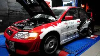 Mitsubishi Lancer EVO VII PromotoR - dyno run II