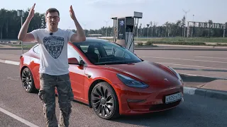 ПОРА ПРОДАВАТЬ BMW?! Тест-драйв и обзор Tesla Model 3 Performance