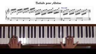 Ballade pour Adeline Piano Tutorial