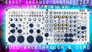 EOS - Ergot Organic Semi-Modular Synthesizer by Blue Lantern Modules || Full Walkthrough and Demo