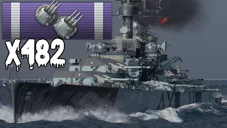 Full secondary build Schroder charge! WOWS