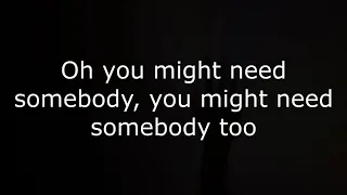 Randy Crawford - You Might Need Somebody (Lyrics video)