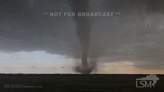 05-02-2024 Hawley, TX - Tall Damaging Strong Tornado - Houses and Structures Impacted - Debris