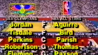 Michael Jordan - USA v NBA Stars 1984