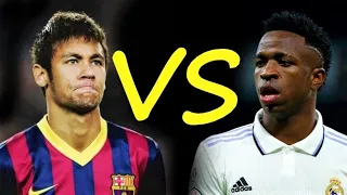 Neymar Jr VS Vinicius Jr at 22! Who Is Better?!