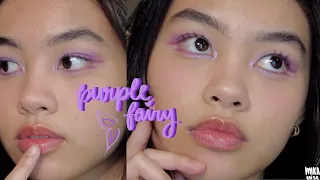 🎀✨ purple fairy douyin makeup tutorial ･:*:･ﾟ☆