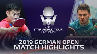 Liu Dingshuo vs Hunor Szocs | 2019 ITTF German Open Highlights (Pre)